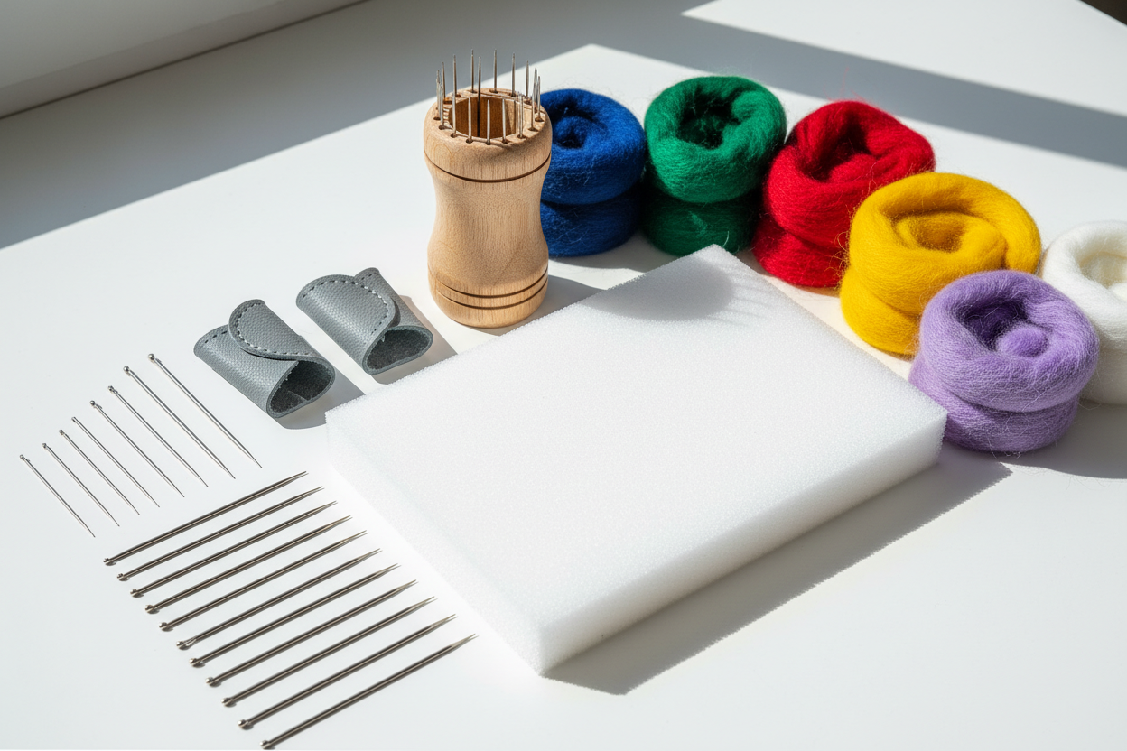 Needle Felting Tools Guide: How to Use Them for Realistic Wool Felt Pet Creations