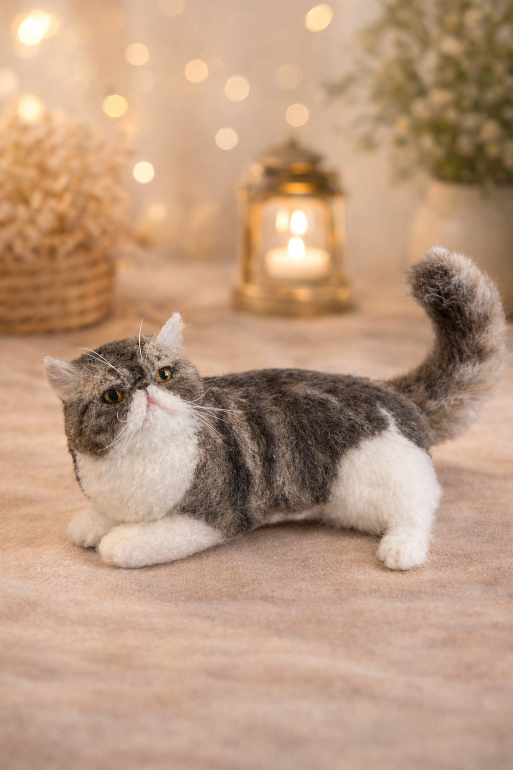 A Heartfelt Tribute in Wool: （Augustus ）Gus, the Angelic Exotic Shorthair