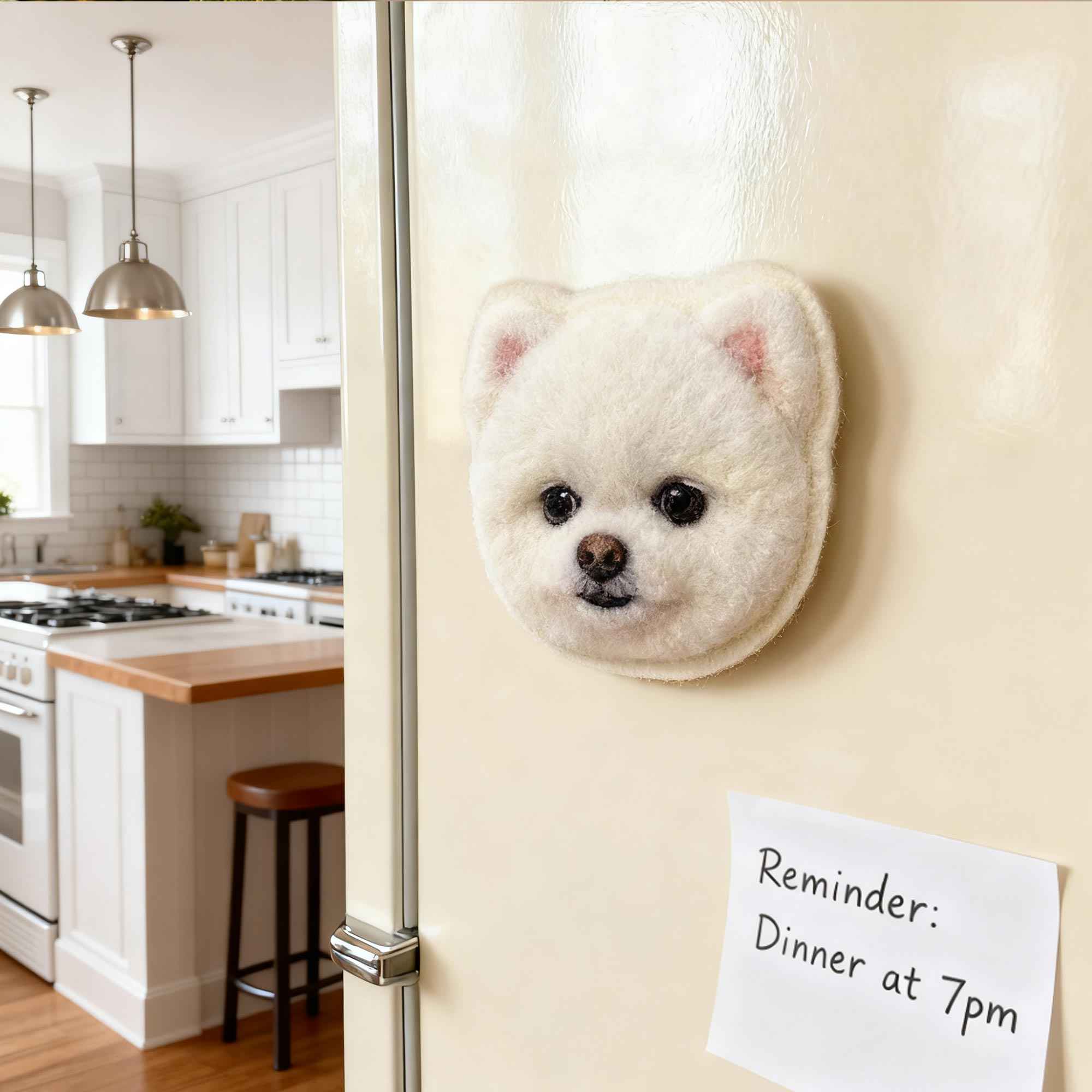 Custom Pet Portrait Fridge Magnets